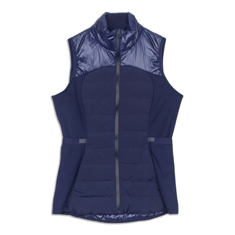 Lululemon Down for it‎ All Vest in Night Sea Size 6